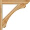 Ekena Millwork Legacy Slat Rough Sawn Outlooker, Western Red Cedar, 6"W x 30"D x 30"H OUT06X30X30LEC06RWR - alternate 4